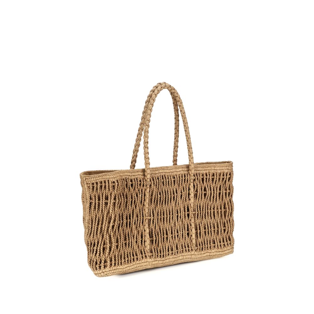Georgica Tote Bag in Raffia