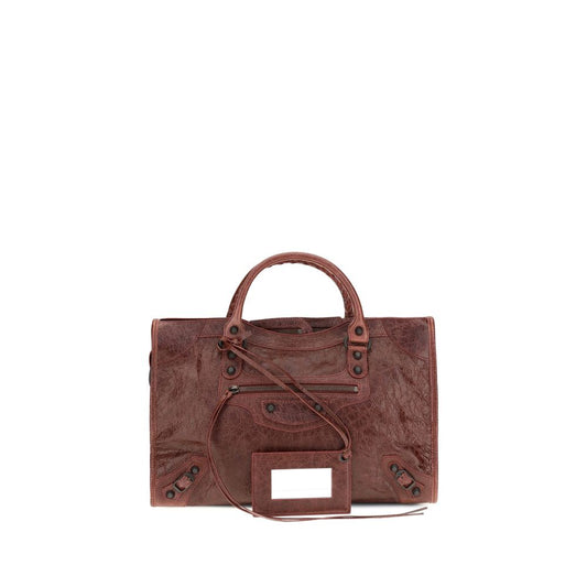 Sac porté main Le City moyen en cuir d’agneau