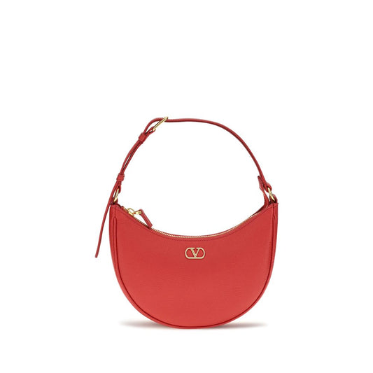 Mini bolso hobo VLogo Signature en piel de becerro