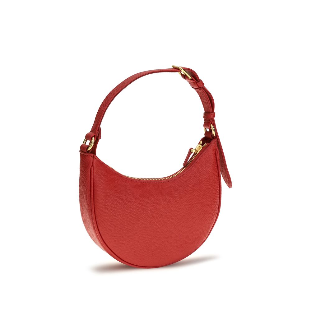 Mini bolso hobo VLogo Signature en piel de becerro