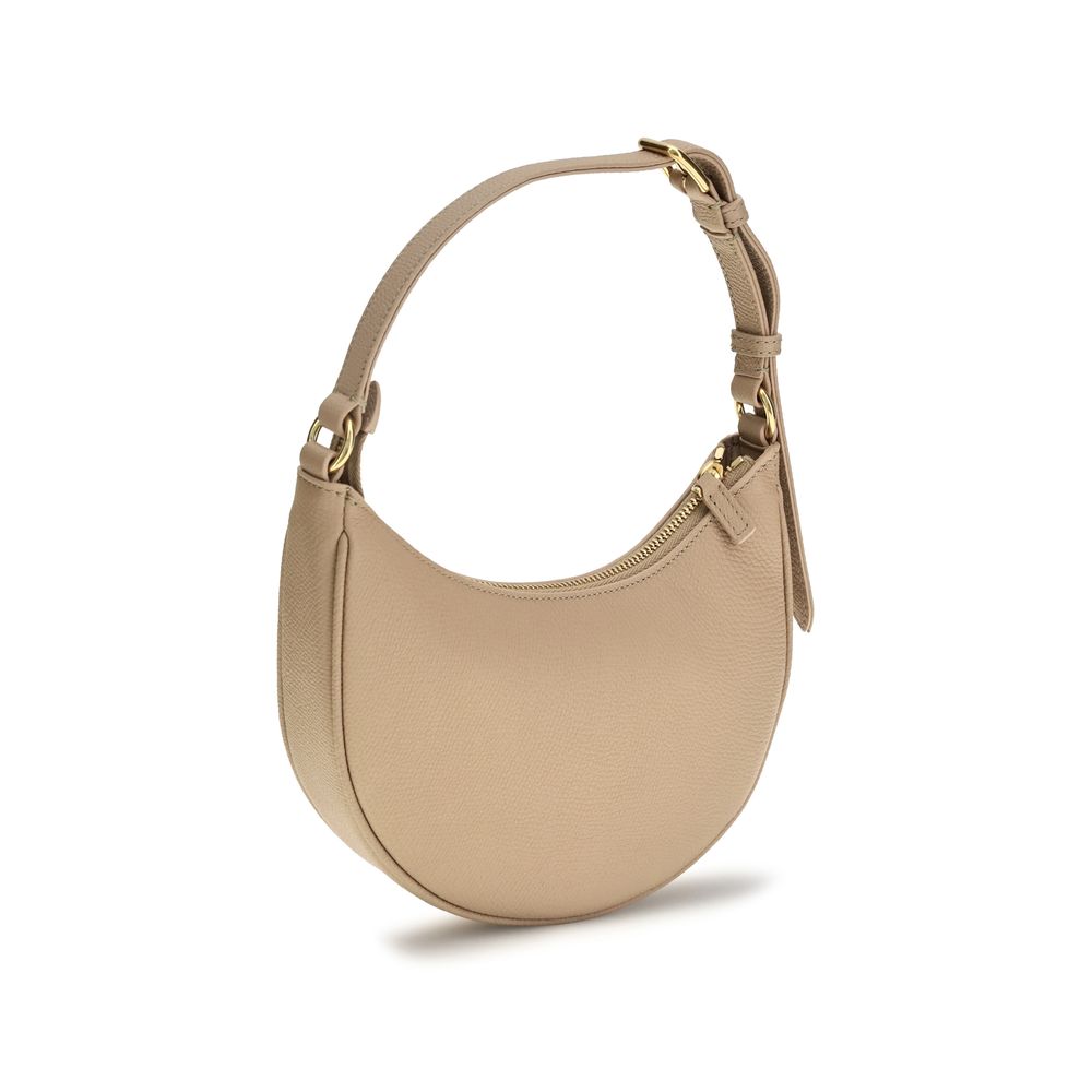 Mini bolso hobo VLogo Signature en piel de becerro