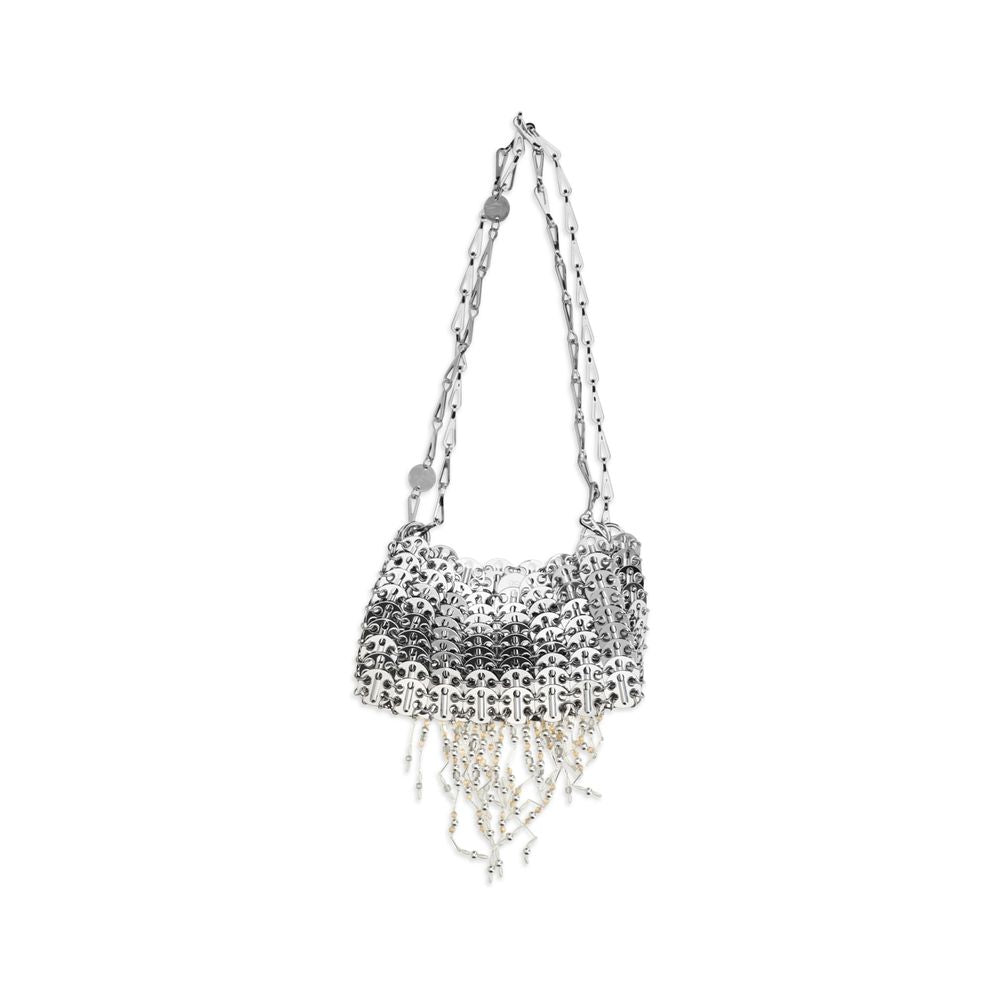 Sac porté épaule 1969 Nano à franges de perles