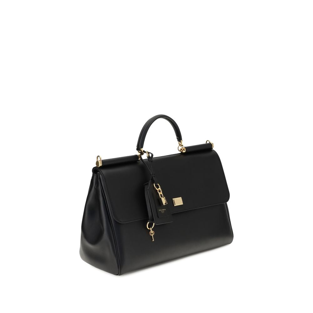 Bolso de mano My Sicily maxi en piel de becerro