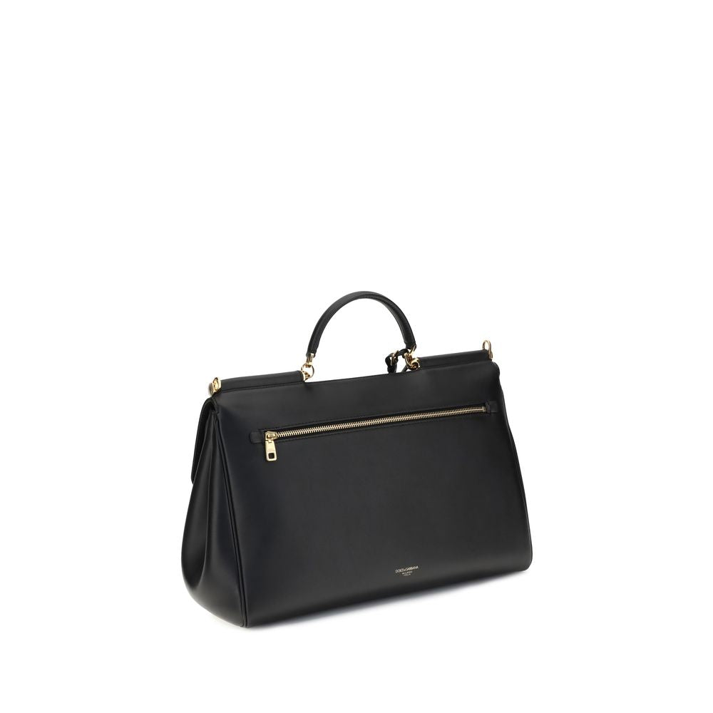 Bolso de mano My Sicily maxi en piel de becerro