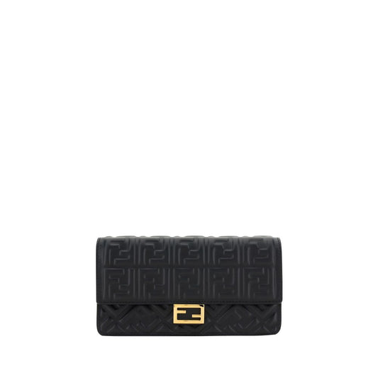 Cartera con cadena Tube en piel de cordero