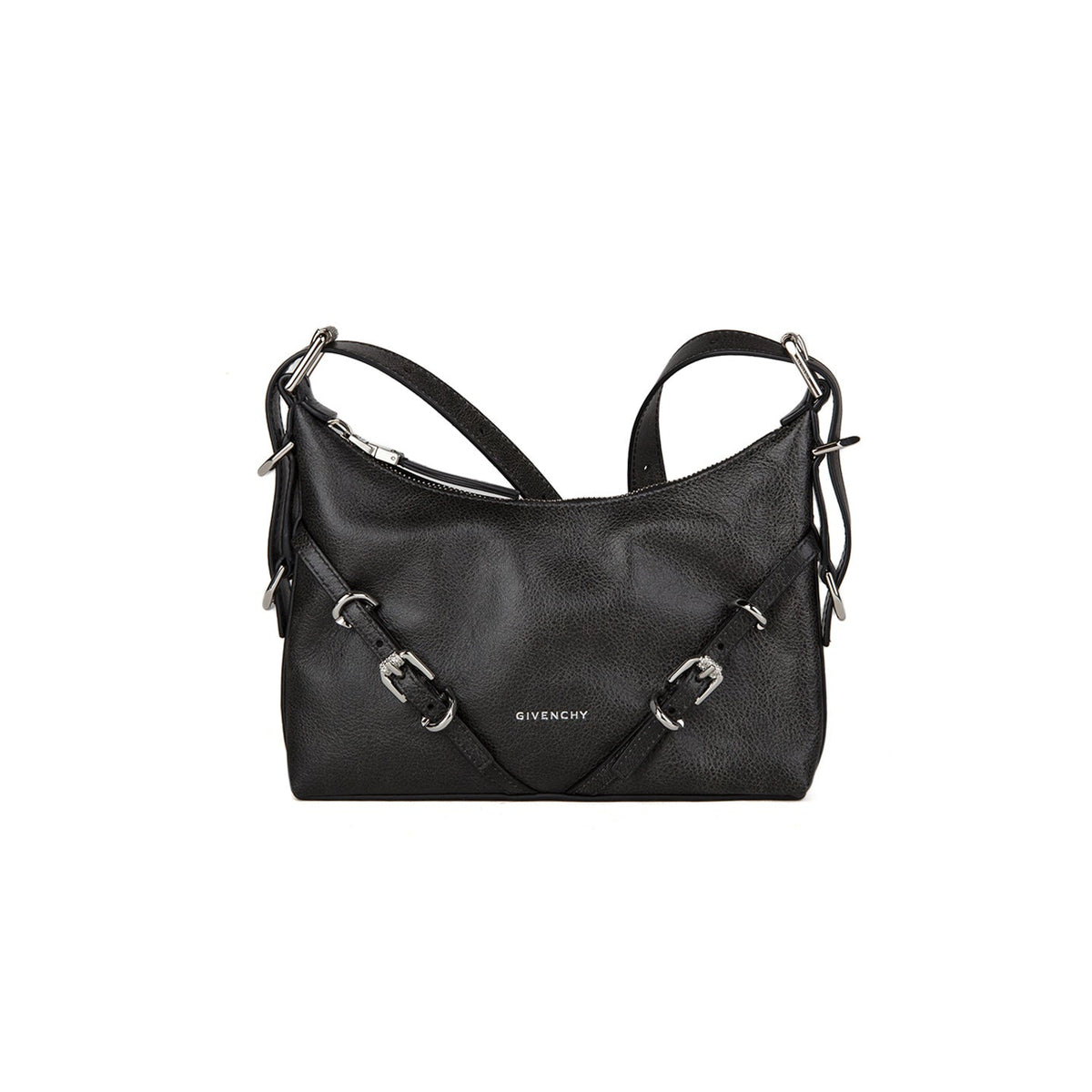 Mini bolso al hombro Voyou en piel de becerro