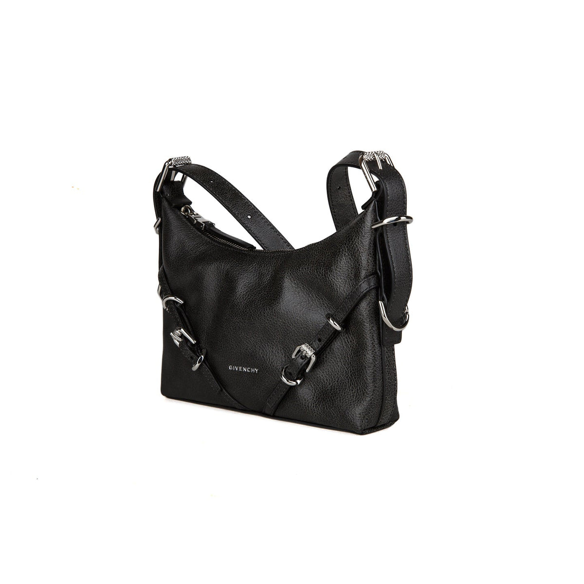 Mini bolso al hombro Voyou en piel de becerro