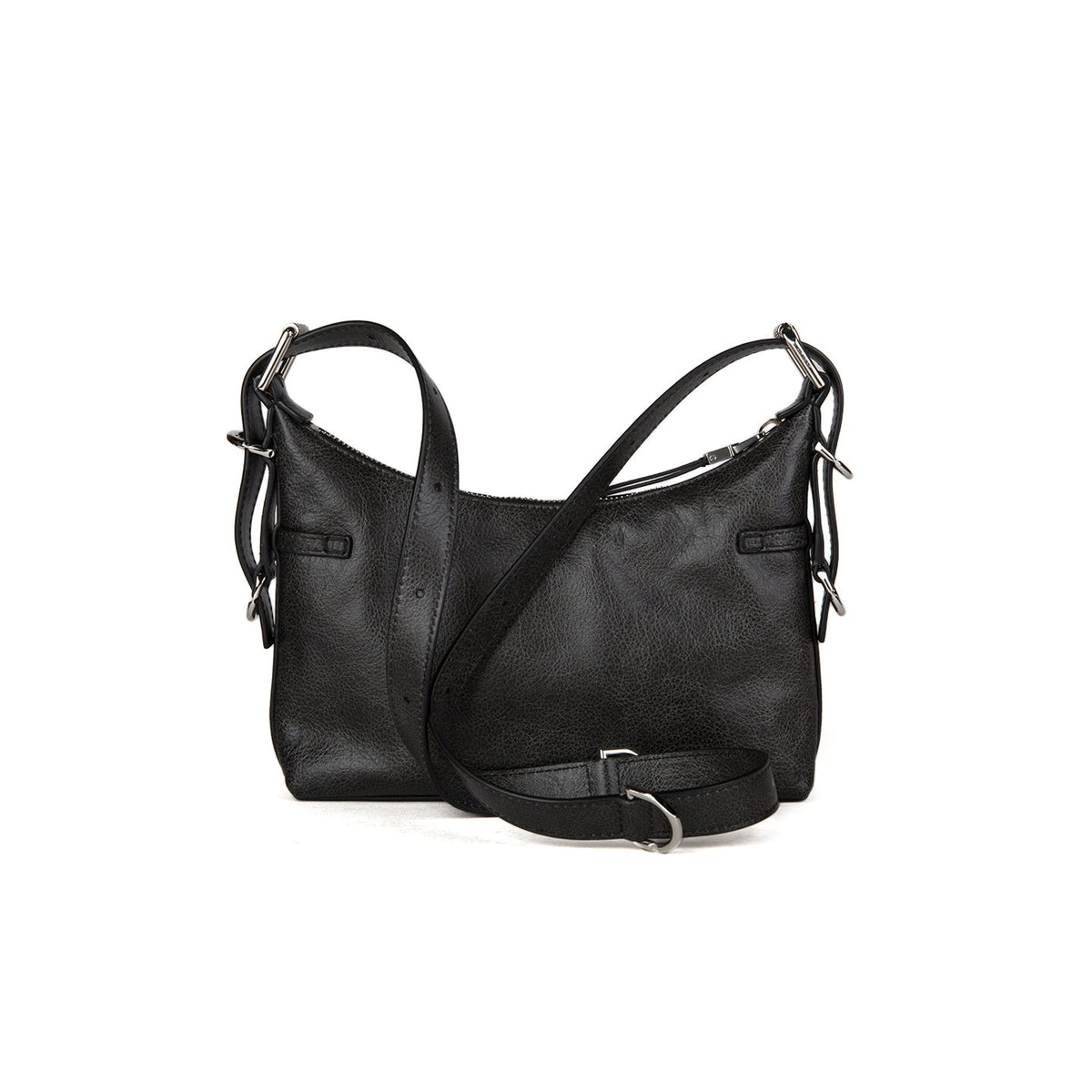 Mini bolso al hombro Voyou en piel de becerro