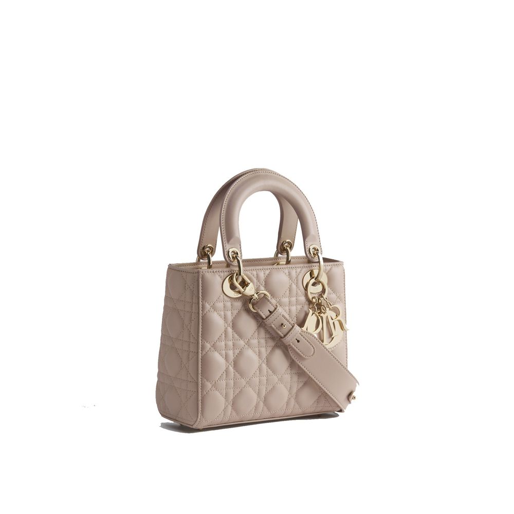 Bolso de mano Lady Dior pequeño en piel de cordero