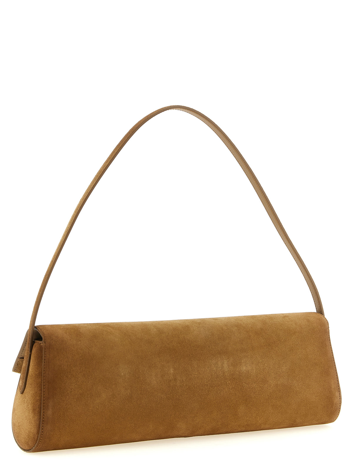 Kante Flap Shoulder Bag in Suede