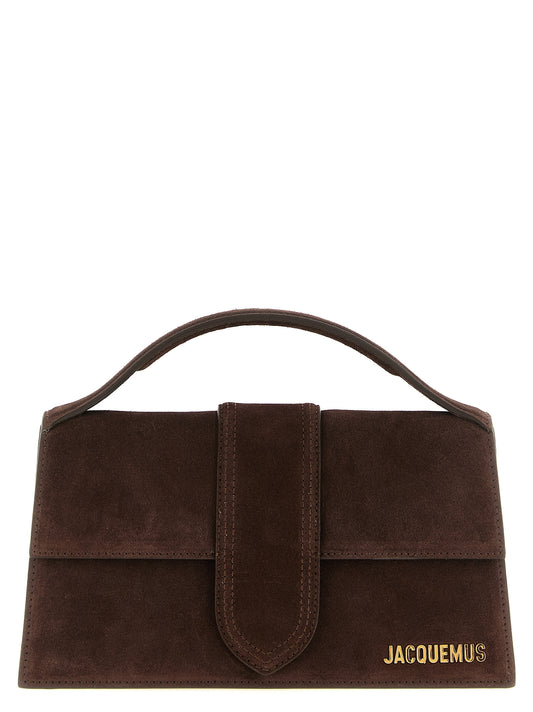 Le sac grand Bambino en daim