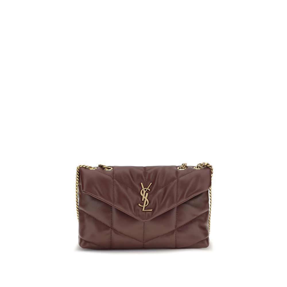Bolso al hombro Toy Puffer en piel de cordero
