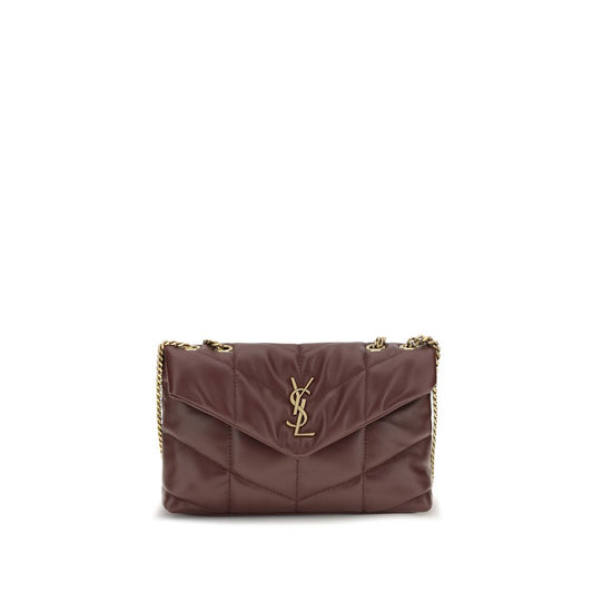 Bolso al hombro Toy Puffer en piel de cordero