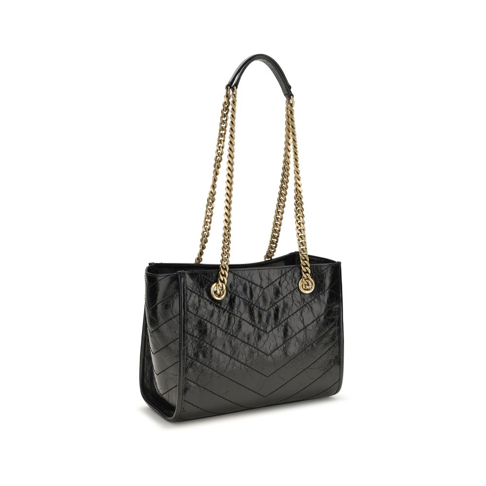 Bolso shopping Niki pequeño en piel de becerro