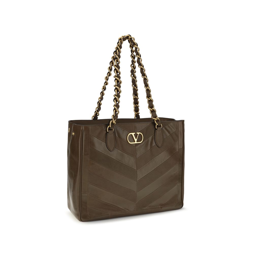 Bolso shopping Laseine en piel napa