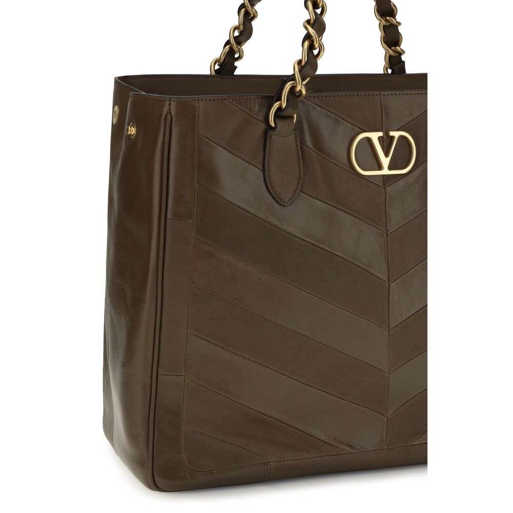 Bolso shopping Laseine en piel napa