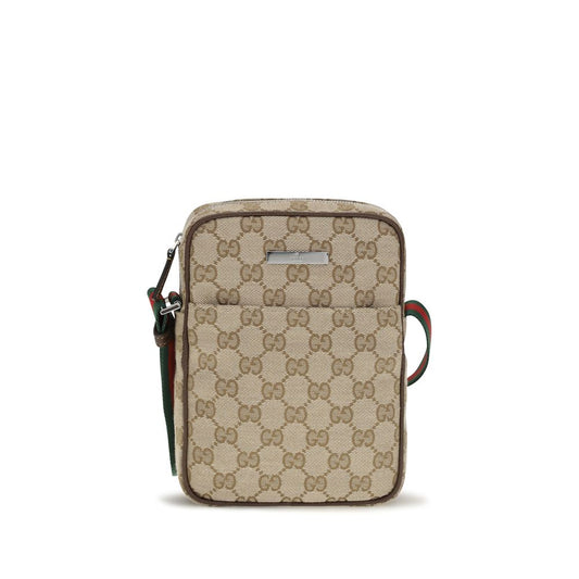 Bolso bandolera Gucci Tag pequeño en lona GG