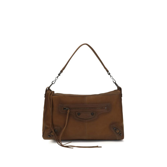 Bolso de mano Le City Moto mediano en piel de cabra