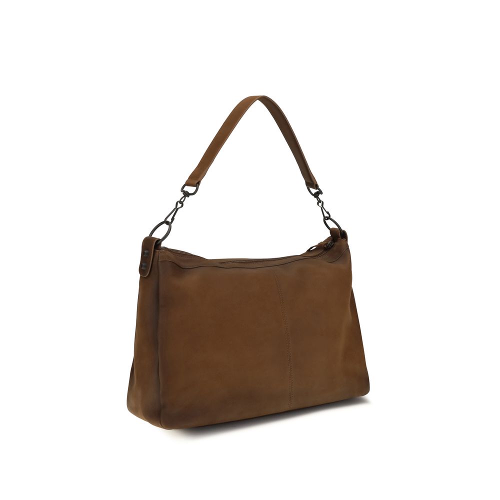Bolso de mano Le City Moto mediano en piel de cabra