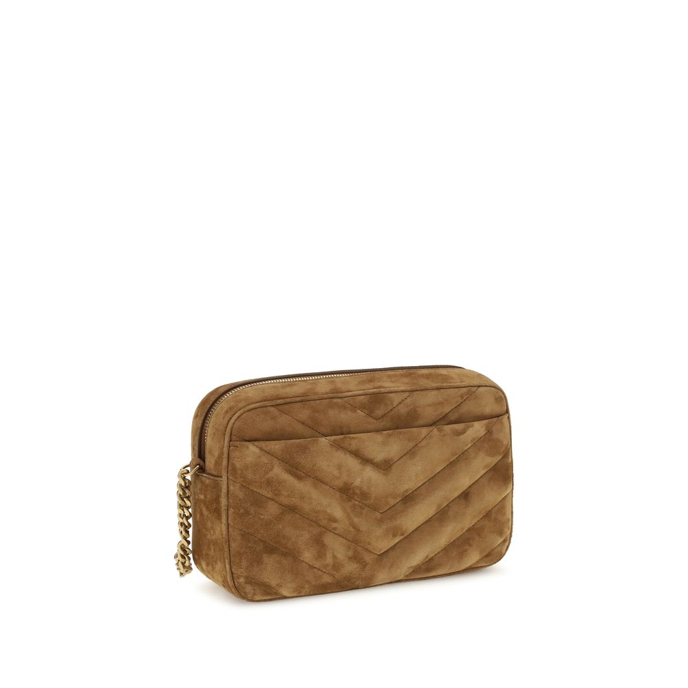 Sac camera Loulou en daim