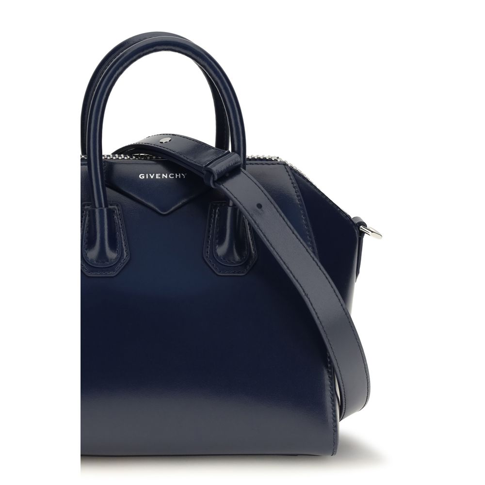 Mini bolso de mano Antigona en piel de becerro