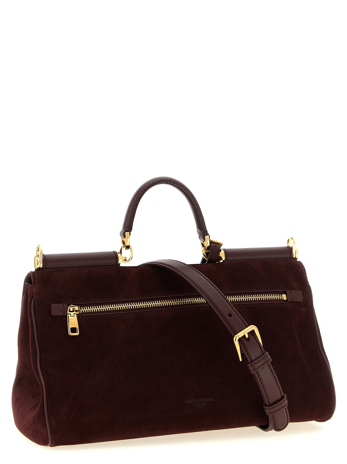 Bolso de mano My Sicily mediano en piel de becerro serraje