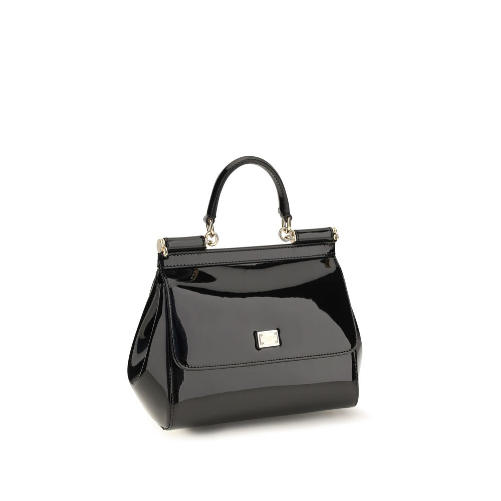 Sicily Small Handbag in Polished Calfskin