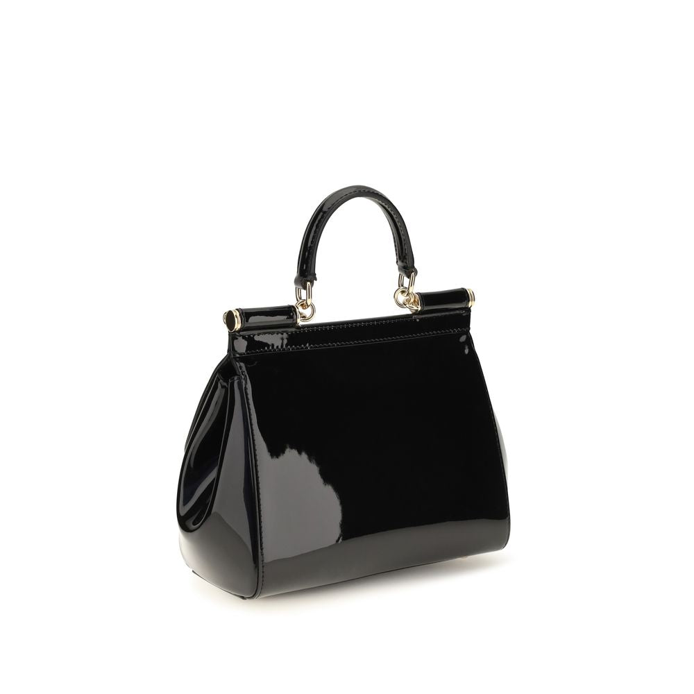 Sicily Small Handbag in Polished Calfskin