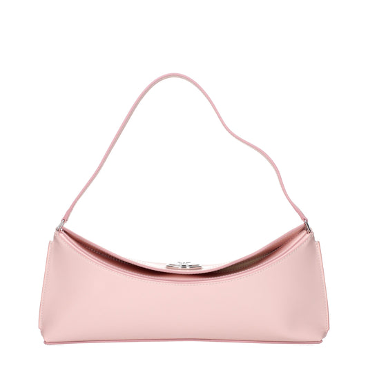 El clutch Ovalo en piel de becerro