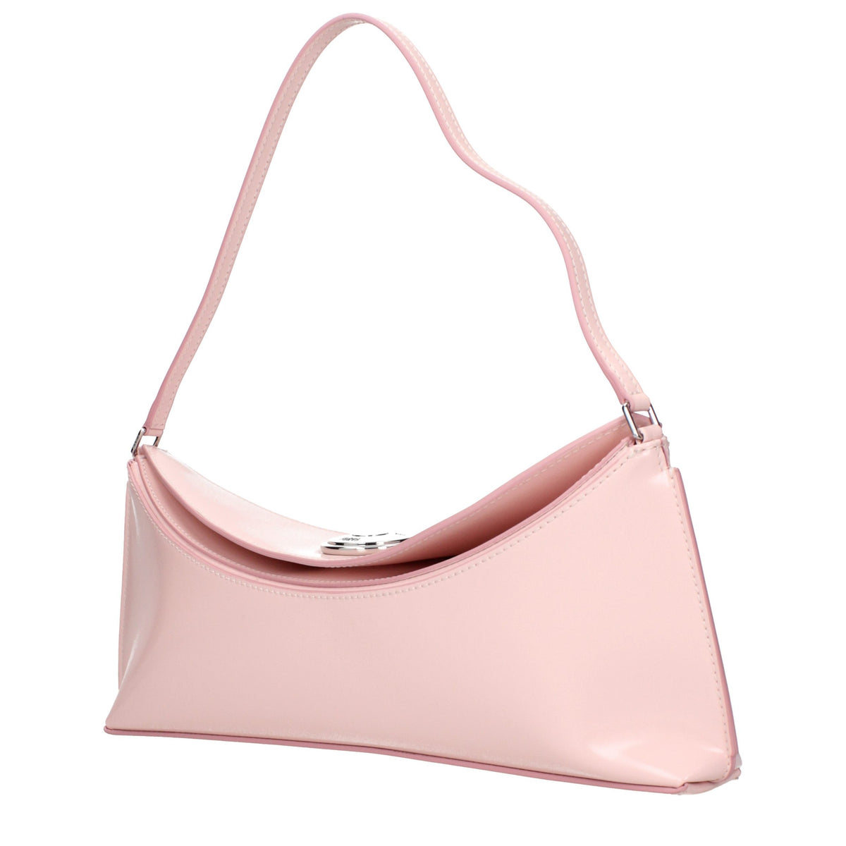 El clutch Ovalo en piel de becerro