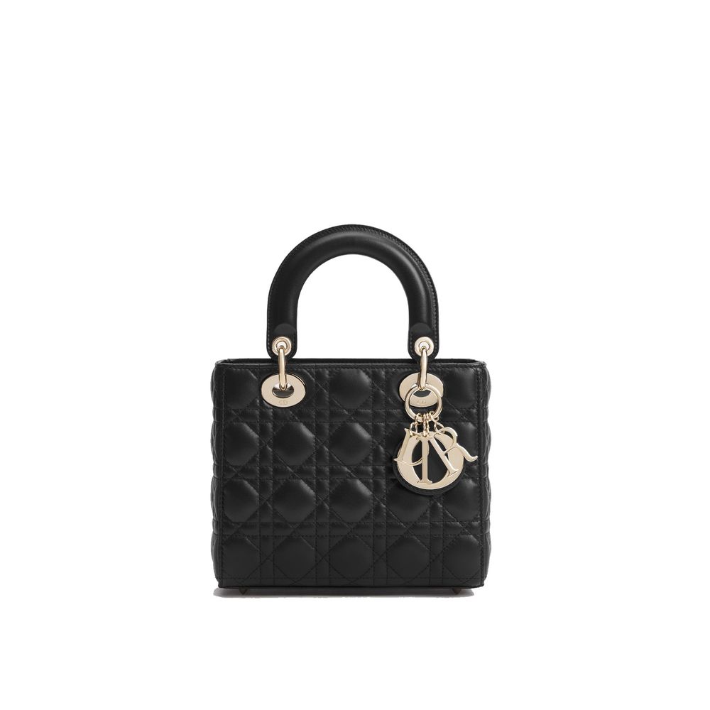 Bolso de mano Lady Dior pequeño en piel de cordero