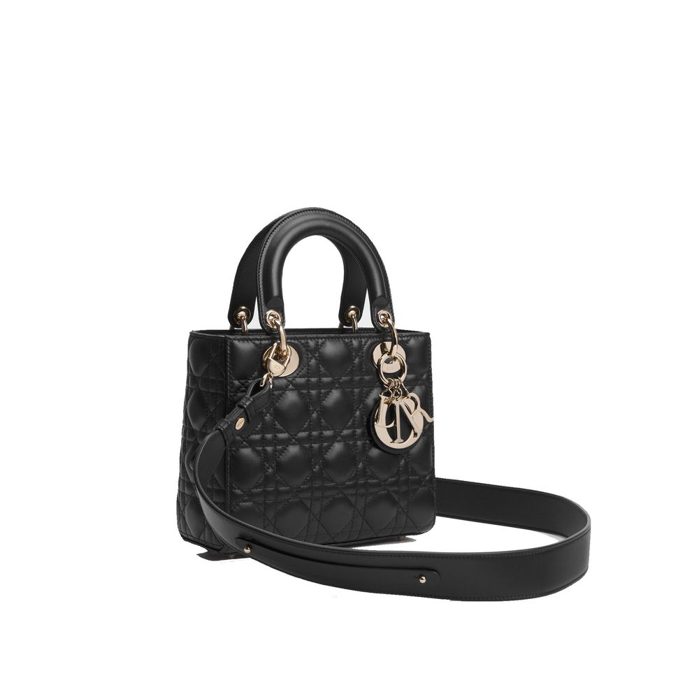 Bolso de mano Lady Dior pequeño en piel de cordero