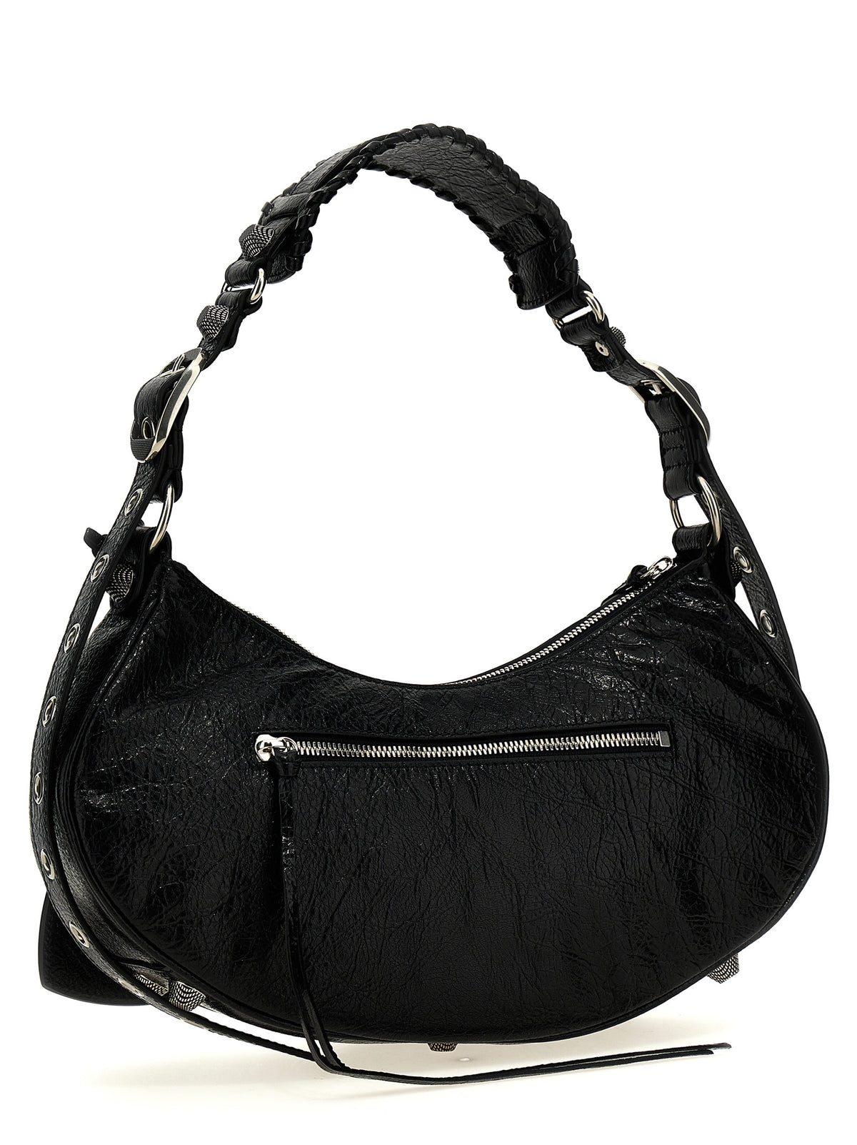Bolso al hombro Le Cagole pequeño en piel de cordero