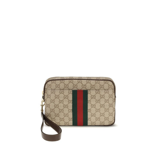 Small Crossbody Bag with Web in GG Canvas