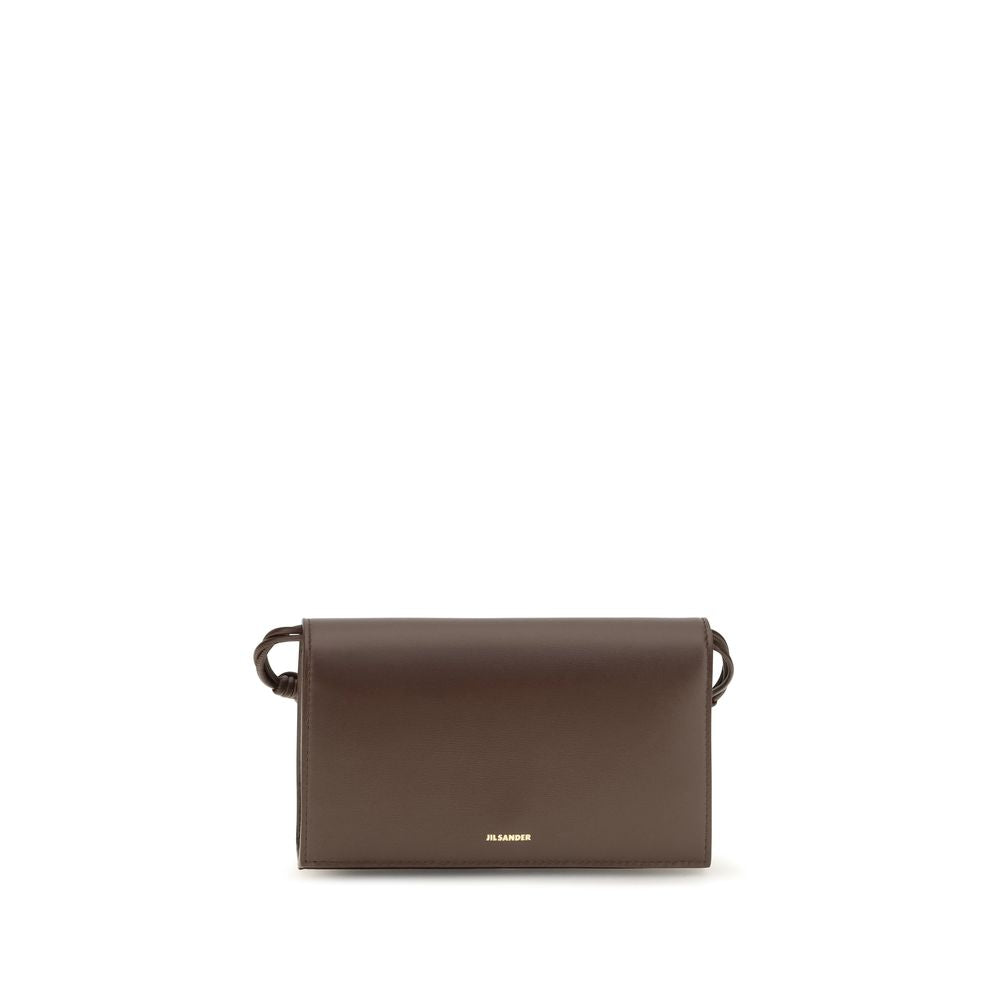 Tangle Wallet with Strap in Calfskin
