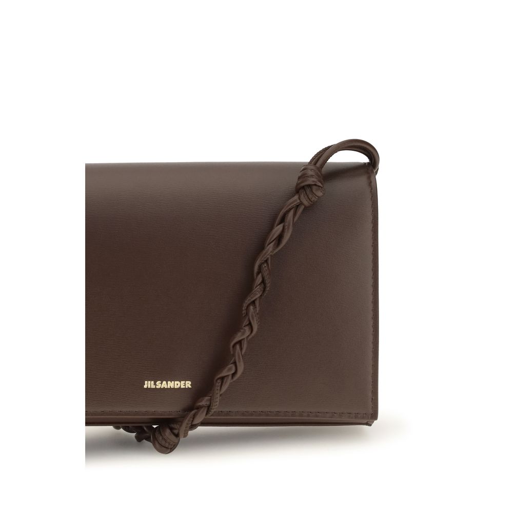Tangle Wallet with Strap in Calfskin