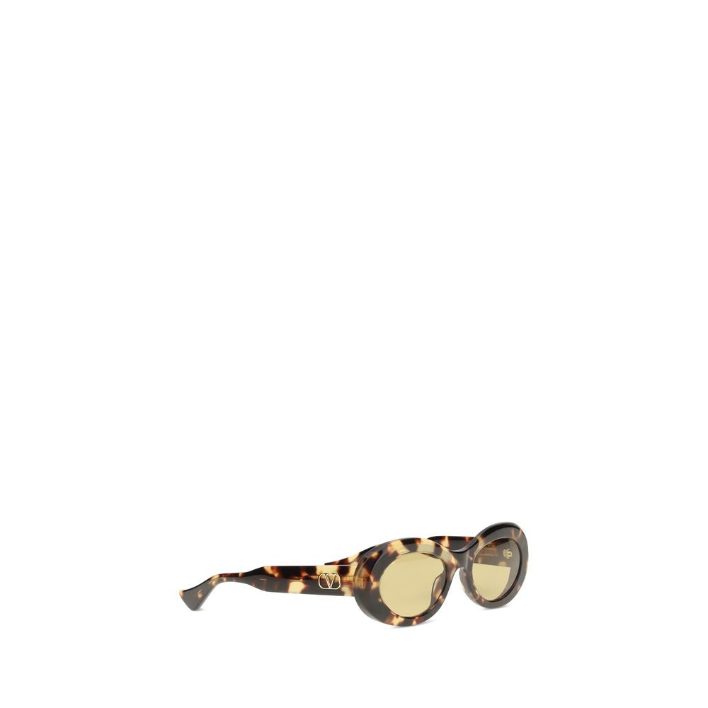 Oval Acetate Sunglasses