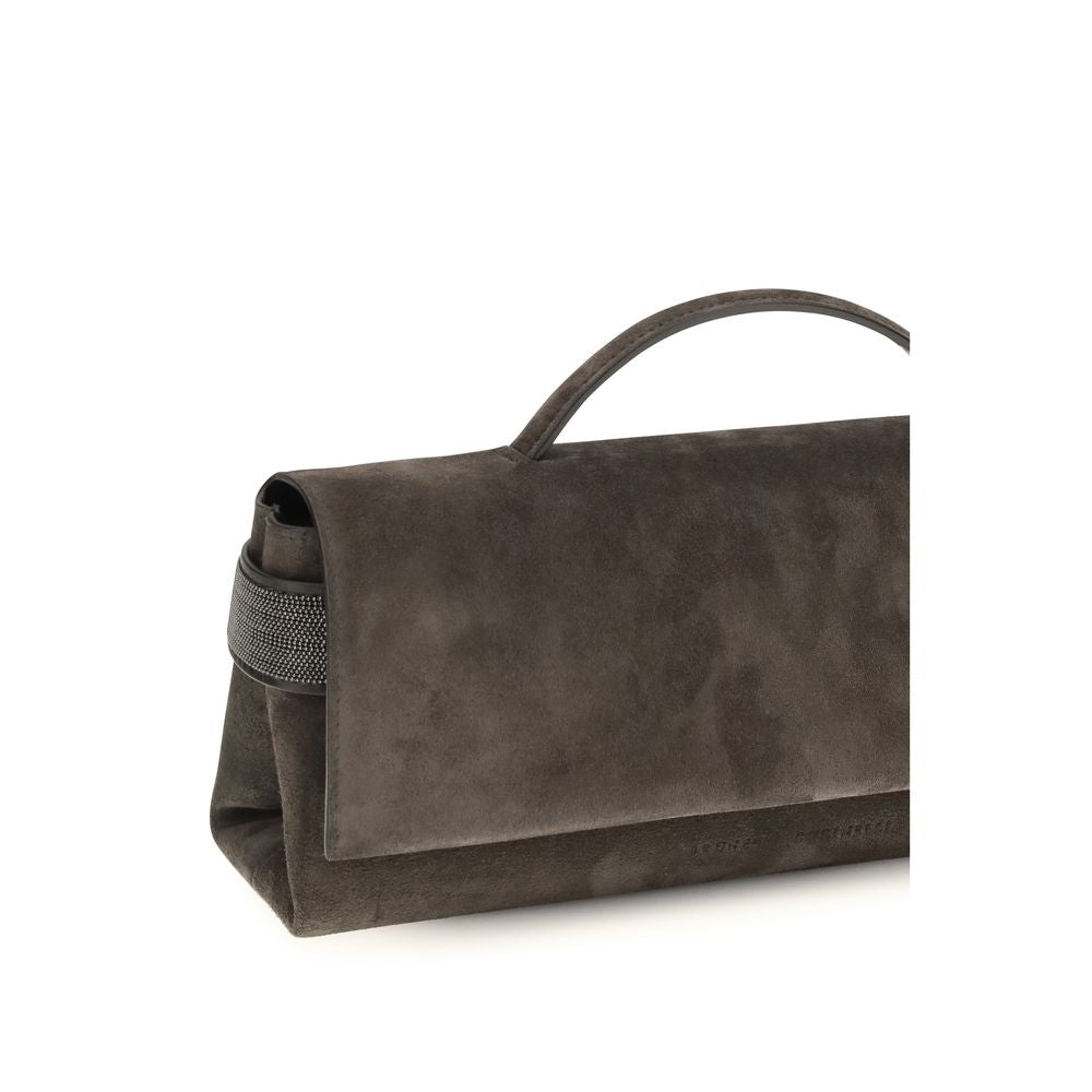 Essence Clutch in Suede