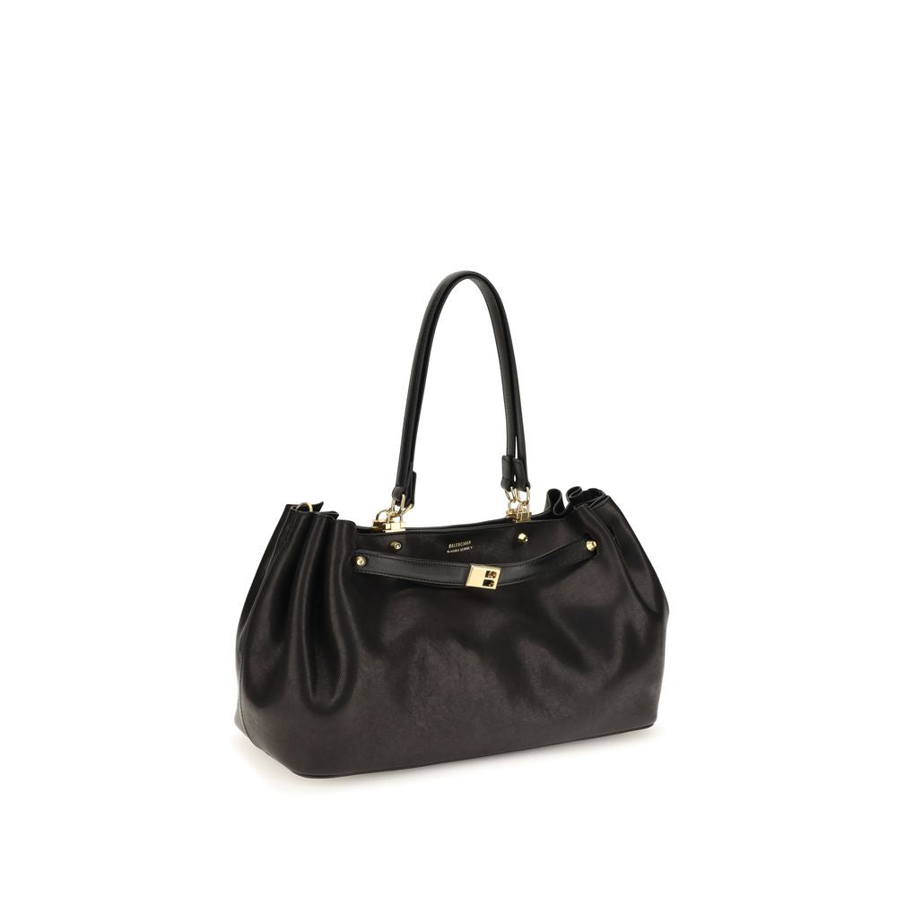 Bolso carry all Fan moyen en cuir de mouton