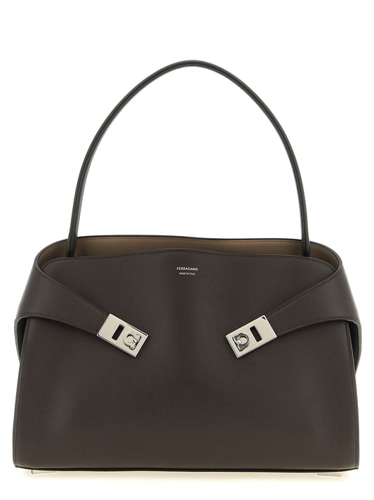 Hug Soft Medium Shoulder Bag in Calfskin