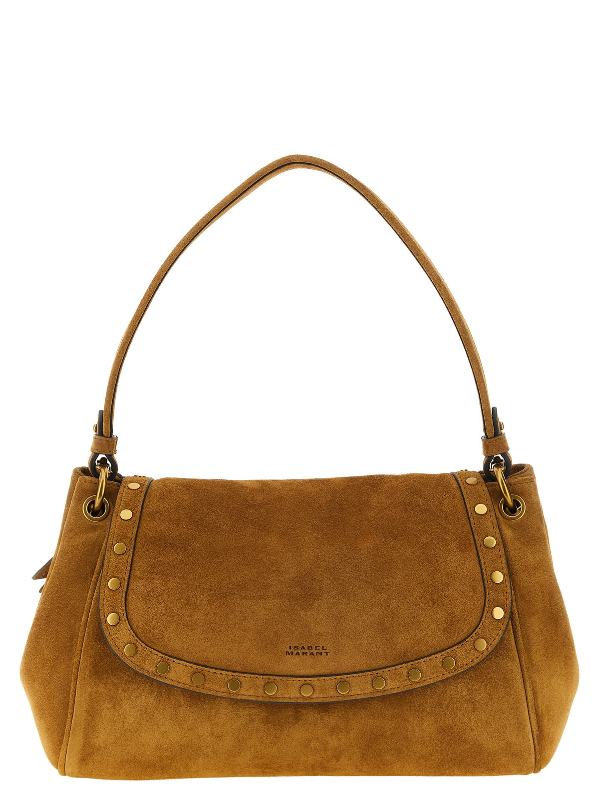 Bolso al hombro Chany mediano en ante