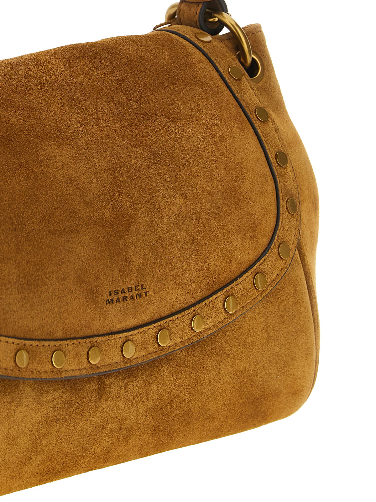Bolso al hombro Chany mediano en ante