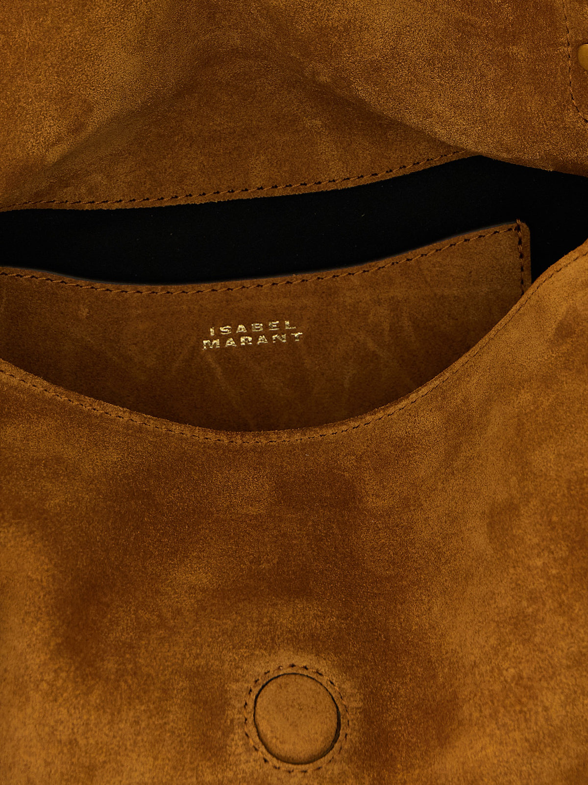 Bolso al hombro Chany mediano en ante