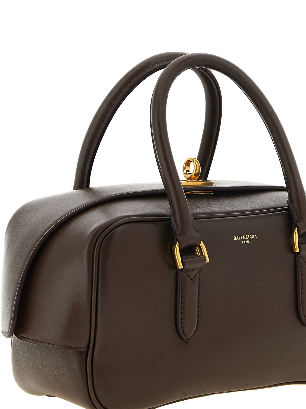 Petit sac bowling Le 7 en cuir d’agneau