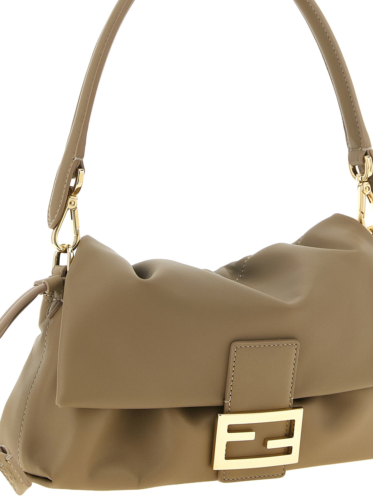 Sac porté épaule Baguette Soft moyen en cuir d’agneau
