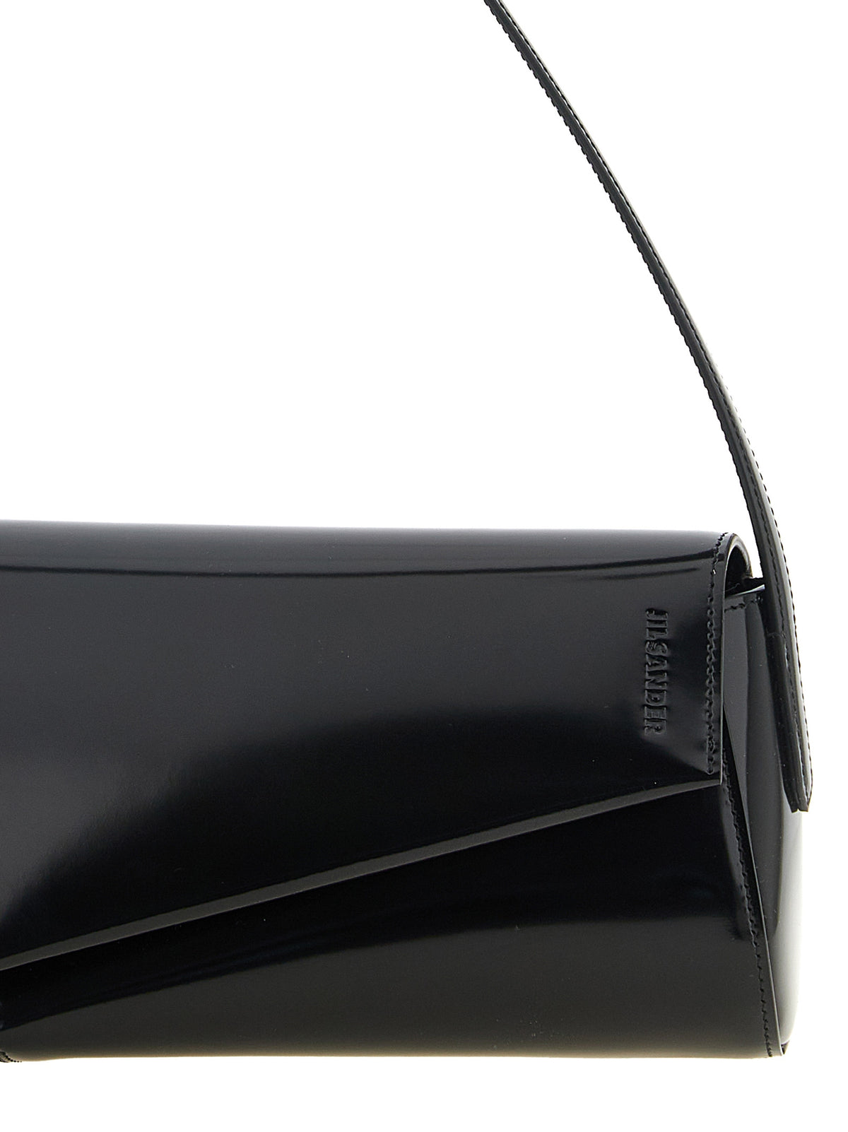 Bolso al hombro Kante Flap en piel charolada