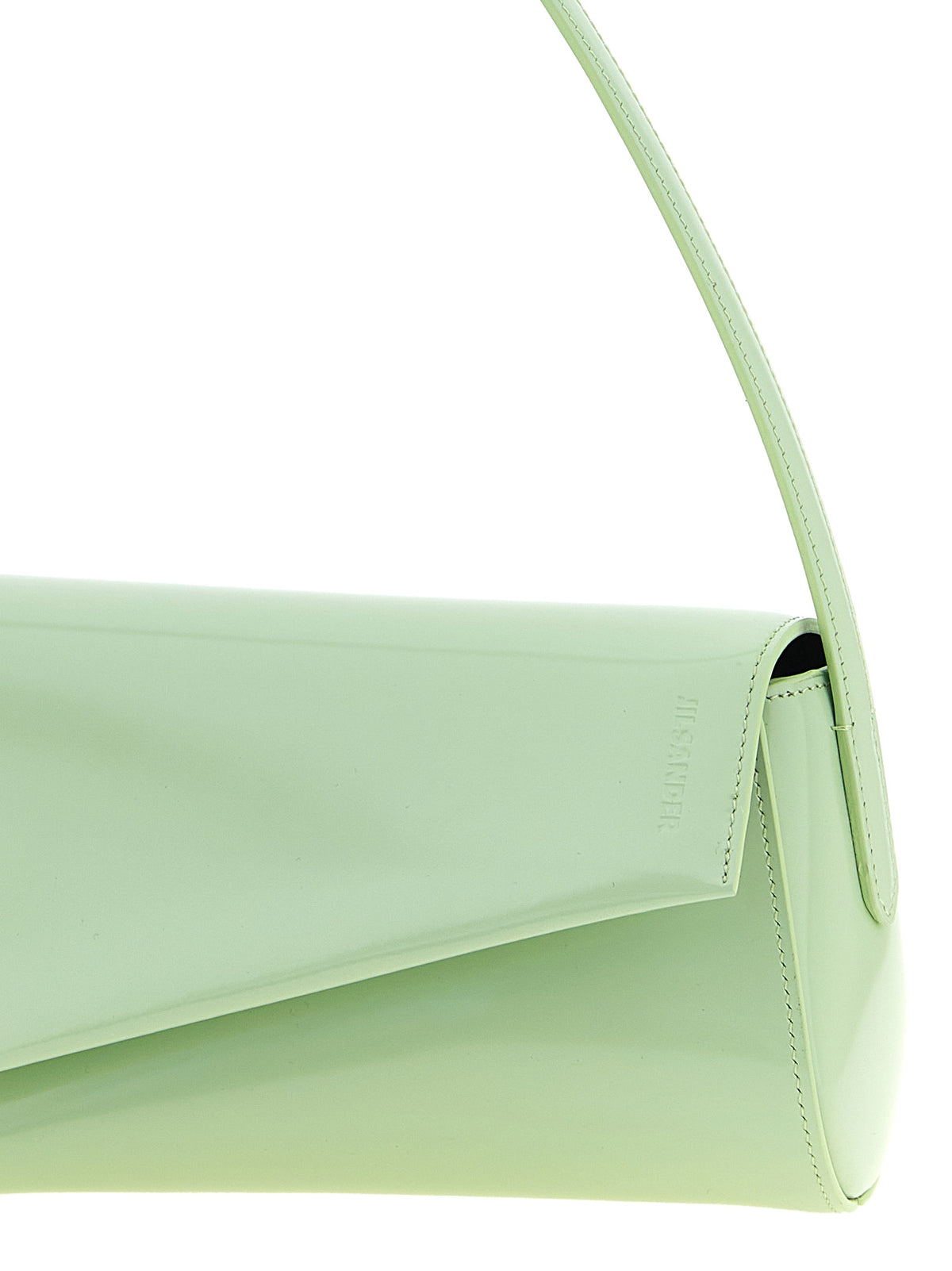 Bolso al hombro Kante Flap en piel charolada