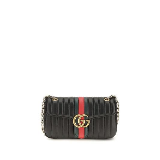 Jetset GG Marmont Medium Shoulder Bag in Nappa Leather