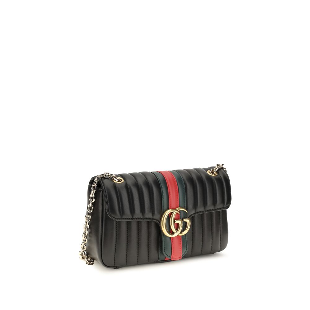 Jetset GG Marmont Medium Shoulder Bag in Nappa Leather