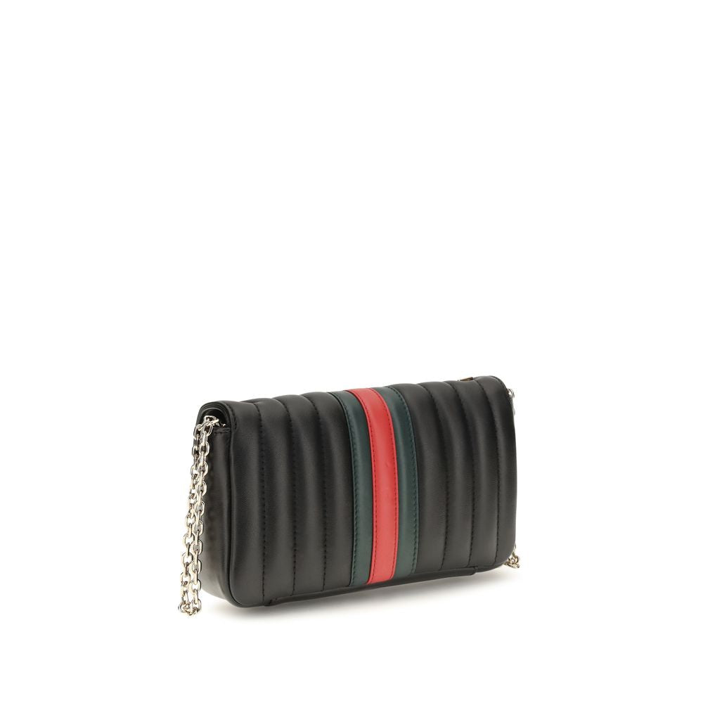 Petit sac porté épaule Jetset GG Marmont en cuir nappa